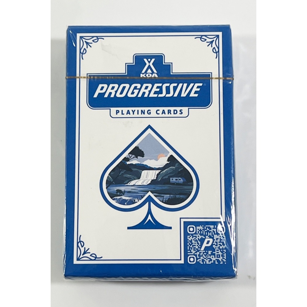 Progressive KOA Playing Cards Advertising‎ BRAND NEW SEALED